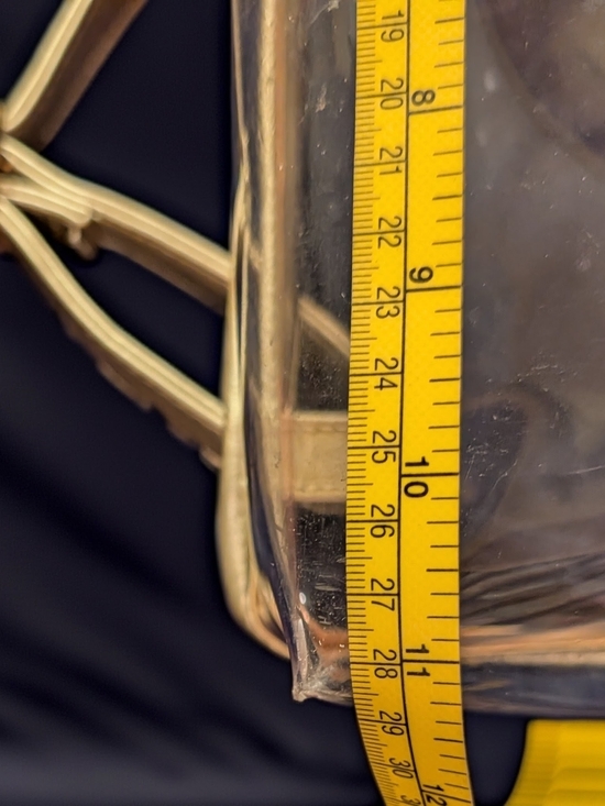 NWT Togogo Clear Gold Trim Women's Backpack - Picture 6 of 8